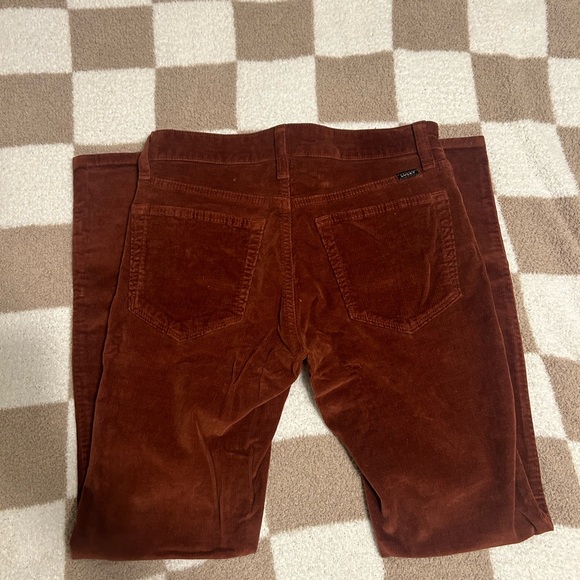 Rust Skinny Corduroy Jeans - Picture 4 of 6